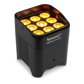 BeamZ Professional BBP59 uplight - 9x 12W LED’s & verwisselbare accu - IP65 waterdicht - RGBWA-UV