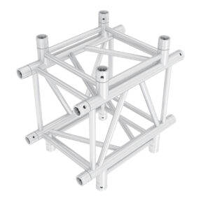 Milos Pro-40 Square G Truss - Cross 4-way QCLFU41 - 90° corner - heavy duty - G